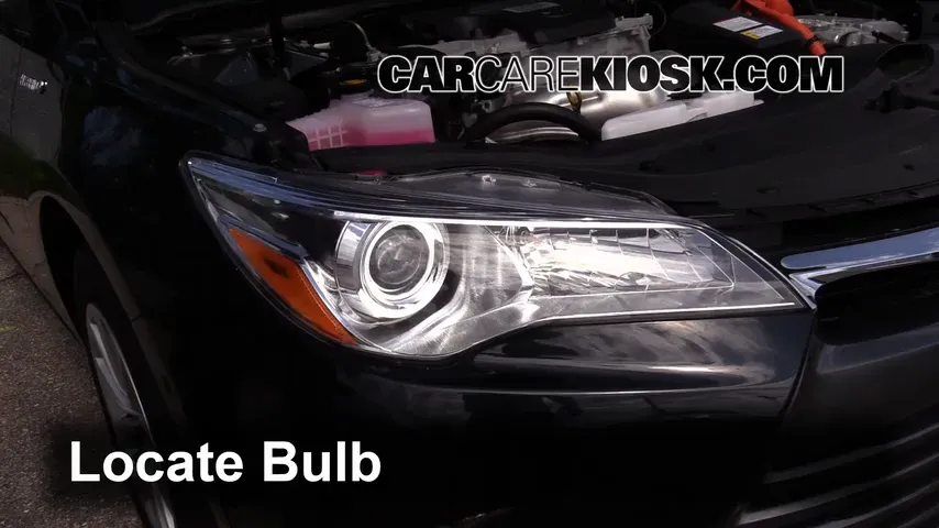 2016 Toyota Camry Hybrid LE 2.5L 4 Cyl. Lights Daytime Running Light (replace bulb)